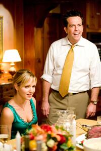 Jordana Spiro as Ivy Selleck and Ed Helms as Paxton Harding in "The Goods: Live Hard. Sell Hard."