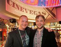 Evan Helmuth and Mark Kelly at the screening of "Nevada Shorts" during the 2008 CineVegas film festival.