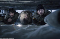Manu Bennett, Melissa George and Josh Hartnett in "30 Days of Night."