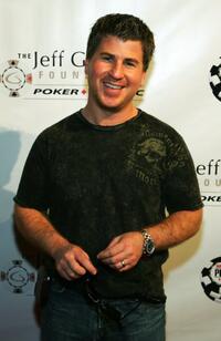 Jason Hervey at the Jeff Gordon Foundation Poker Classic.