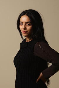Hafsia Herzi at the photocall of "Shooting Stars" during the 59th Berlin Film Festival.