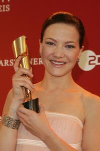 Hannah Herzsprung at the German Film Awards.