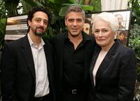 Grant Heslov, George Clooney and Picker Firstenberg at the AFI Awards Luncheon 2005.