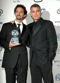 Grant Heslov and George Clooney at the 2006 Producers Guild Awards.
