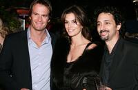 Cindy Crawford, Randy Gerber and Grant Heslov at the after party of the premiere of "The Good German."