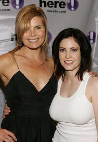 Mariel Hemingway and Jill Bennett at the Los Angeles premiere of "In Her Line of Fire."