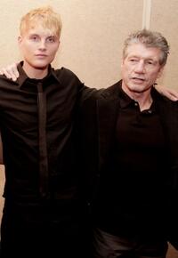 Toby Hemingway and Fred Ward at the premiere of "Feast of Love."