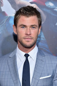 Chris Hemsworth at the California world premiere of "Avengers: Age of Ultron."