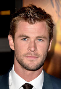 Chris Hemsworth at the California premiere of "Blackhat."