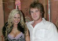 Pauline Pedryc and Chris Hemsworth at the launch of La Senza Ultimate Lingerie.