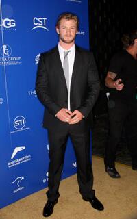 Chris Hemsworth at the Australians In Film's 2010 Breakthrough Awards.