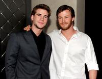 Liam Hemsworth and Chris Hemsworth at the after party of the premiere of "The Last Song."