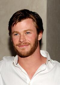 Chris Hemsworth at the after party of the premiere of "The Last Song."
