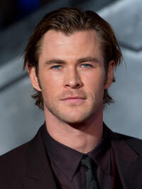 Chris Hemsworth at the London premiere of "Thor: The Dark World."