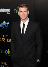 Liam Hemsworth at the California premiere of "The Hunger Games."