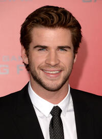 Liam Hemsworth at the California premiere of "Hunger Games: Catching Fire."