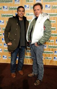 Armand Assante and Esai Morales at the Entertainment Weekly's Sundance Party.