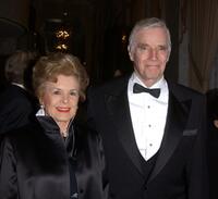 Charlton Heston and his wife Lidia at the American Ireland Fund Gala.