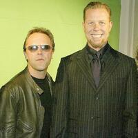 Lars Ulrich and James Hetfield at the 21st Annual ASCAP Pop Music Awards.