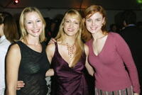 Meredith Monroe, Lori Heuring and Emily Deschanel at the opening party of Nanette Lepore boutique.