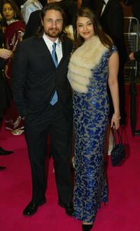 Martin Henderson and Aishwarya Rai at the UK premiere of "Bride And Prejudice."