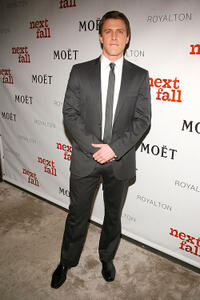 Patrick Heusinger at the after party of the Broadway VIP Performance of "Next Fall" in New York.