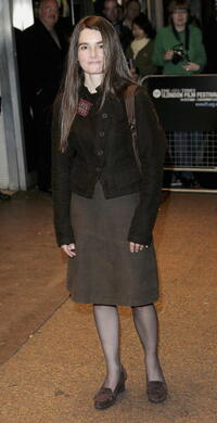 Shirley Henderson at the UK Premiere of "A Cock And Bull Story" during the Times BFI London Film Festival.