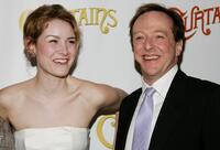Jill Paice and Edward Hibbert at the after party of the New York opening of "Curtains."