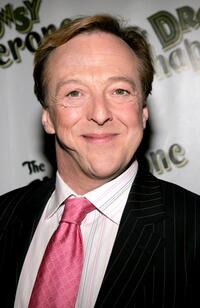 Edward Hibbert at the opening night of "The Drowsy Chaperone."