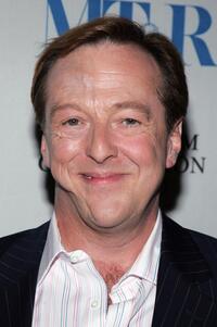 Edward Hibbert at the premiere of "Once Upon A Mattress."