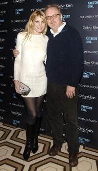 Meredith Ostrom and George Hickenlooper at the special screening of "Factory Girl."