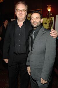 George Hickenlooper and producer Captain Mauzner at the premiere of "Factory Girl."