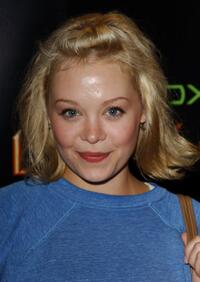 Alexandra Holden at the "XBox Launches XBox Live" an online gaming service.