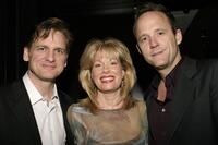 Daniel McDonald, Marin Mazzie and John Benjamin Hickey at the Roundabout Theatre Company's 2004 Spring Gala Celebration.