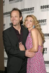 John Benjamin Hickey and Natasha Richardson at the Roundabout Theatre Company's 2004 Spring Gala Celebration.