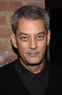 Paul Auster at the benefit "Arts on the High Wire."