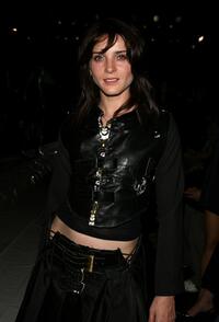 Michele Hicks at the Johnnie Walker Dressed to Kilt 2006 fashion show during the Mercedes Benz Fashion Week.