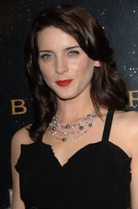 Michele Hicks at the premiere party of "Heist."