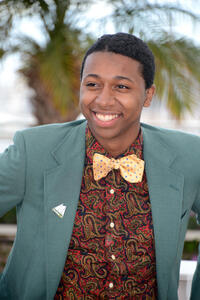 Ty Hickson at the photocall of "Gimme The Loot" during the 65th Annual Cannes Film Festival.