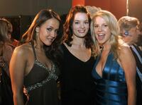 Crystal Lowe, Gina Holden and Chelan Simmons at the premiere of "Final Destination 3."