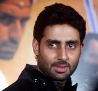 Abhishek Bachchan at the music release of "Drona."