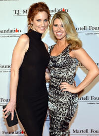 Judith Hoag and Lindsay Mayer at the TJ Martell Honors Gala.