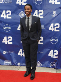 Andre Holland at the special screening of "42" in Missouri.