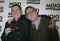 Jools Holland and Vic Reeves at the MOJO Honours List Awards.