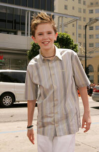 Freddie Highmore at the Hollywood premiere of "Charlie and the Chocolate Factory."