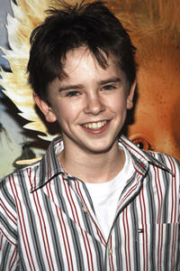 Freddie Highmore at the premiere of "Arthur and the Invisibles."