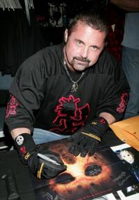 Kane Hodder at the Anchor Bay Entertainment's Jason Voorhees reunion.