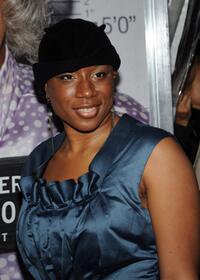 Aisha Hinds at the screening of "Tyler Perry's Madea Goes to Jail."