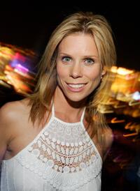 Cheryl Hines at the after party for the Ante Up for Africa celebrity poker tournament during the World Series of Poker.