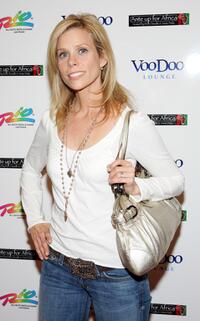 Cheryl Hines at the Ante Up for Africa celebrity poker tournament during the World Series of Poker.